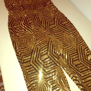 Women’s sequin jumpsuit